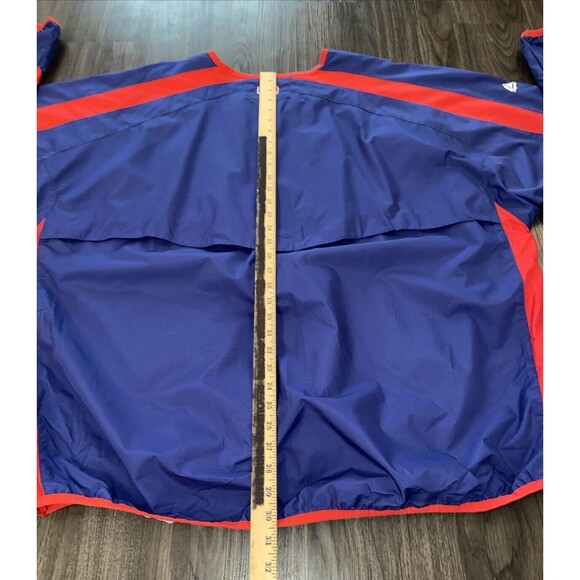 TEXAS RANGERS MLB Majestic Pullover Windbreaker Pockets Embroidered Logo Sz 2XL - Picture 13 of 16